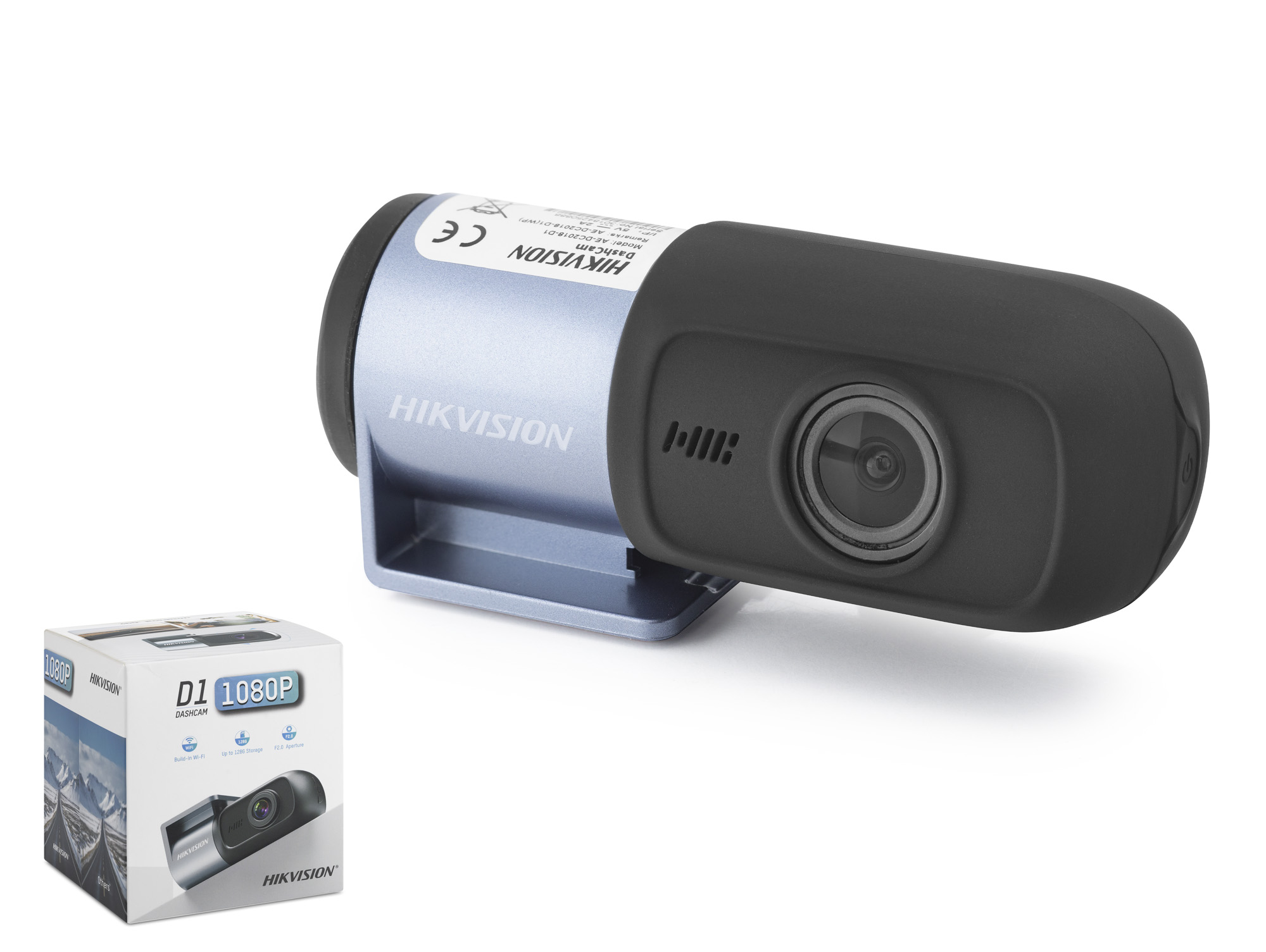 HIKVISION AE-DC2018-D1 Araç İçi Kamera 1080p Wi-Fi G-Sensör Siyah
