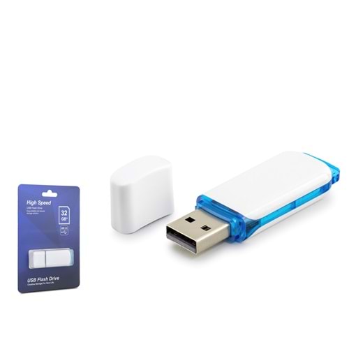 Elba-32 Flash Bellek Usb2.0 32Gb Beyaz