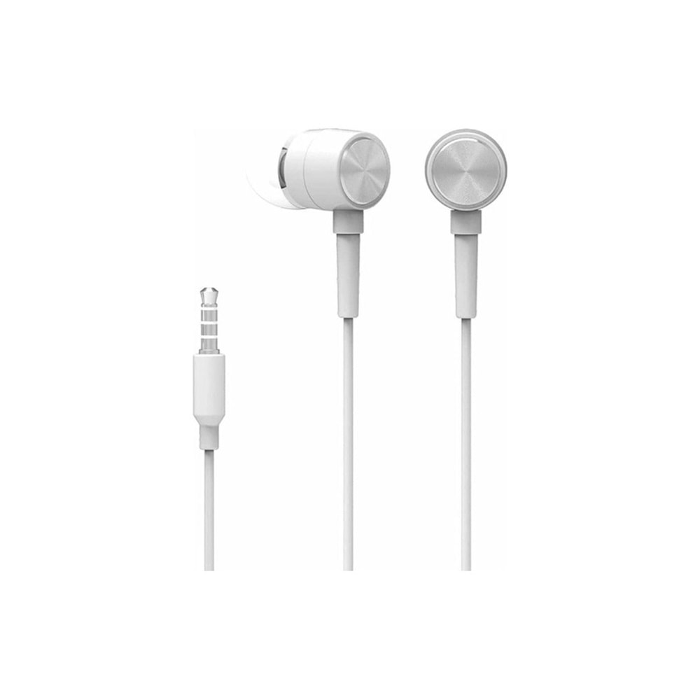 HP DHH1111WT Kablolu Kulak İçi Kulaklık Mikrofonlu 3.5mm PC Telefon Uyumlu Beyaz