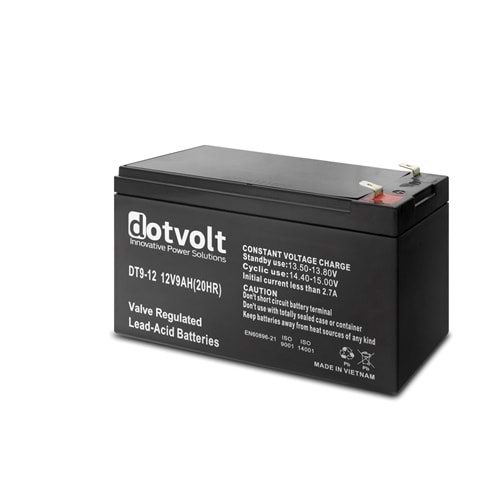 DOTVOLT DT9-12 12V 9Ah Kuru Tip Akü