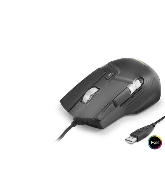 MKESPN X13 RGB Gaming Mouse 12400 DPI 10 Tuş Makro 1000Hz Siyah