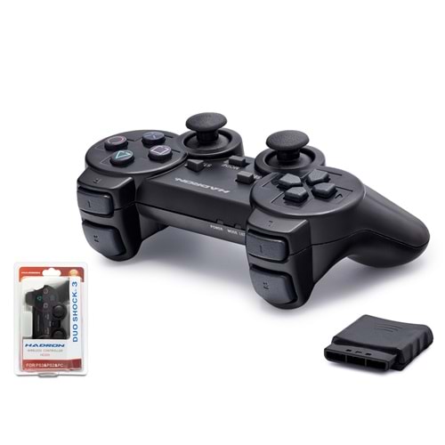 HADRON HD305 PS3 PS2 PC Uyumlu Kablosuz GamePad Oyun Kolu - Siyah