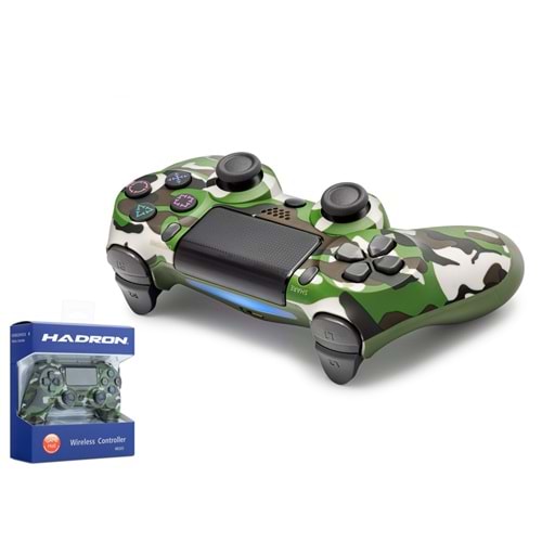 HADRON HD323A PS4 Uyumlu Kablosuz GamePad Oyun Kolu - Yeşil Kamuflaj