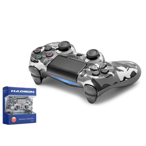 HADRON HD323AA PS4 Uyumlu Kablosuz GamePad Oyun Kolu - Gri Kamuflaj