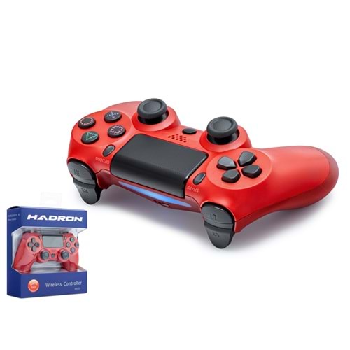 HADRON HD323K PS4 Uyumlu Kablosuz GamePad Oyun Kolu - Kırmızı
