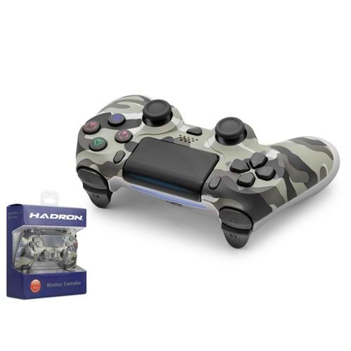 HADRON HD324AA PS4 Uyumlu Kablosuz GamePad Oyun Kolu - Yeşil Kamuflaj