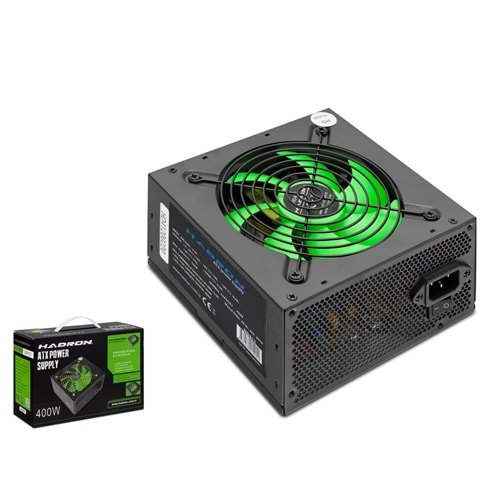 HADRON HD411 PC Power Supply Güç Kaynağı 400W 12 cm Fan ATX Siyah