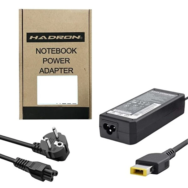 HADRON HD784 Laptop Adaptörü 90W 20V 4.5A USB Tip Siyah