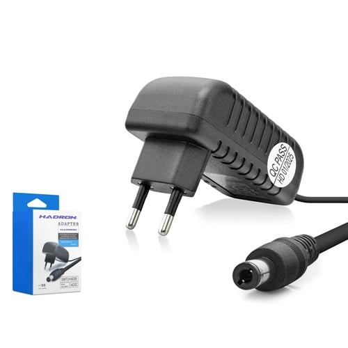 HADRON HD8417 Modem Router Adaptörü 15W 5V 3A 5.5x2.5 mm Siyah