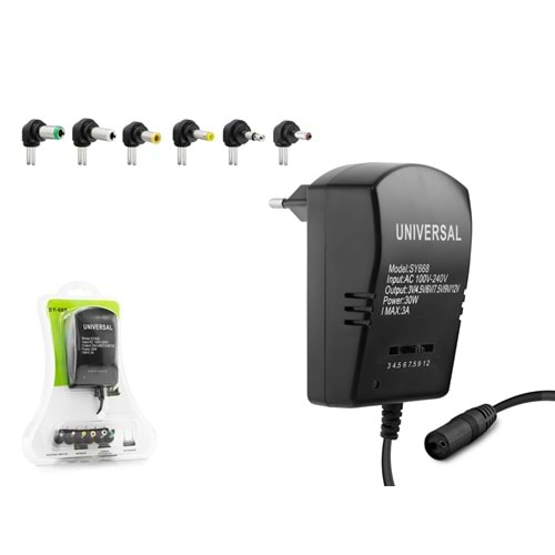 HADRON HD8866 Tablet Modem Adaptörü Universal Siyah