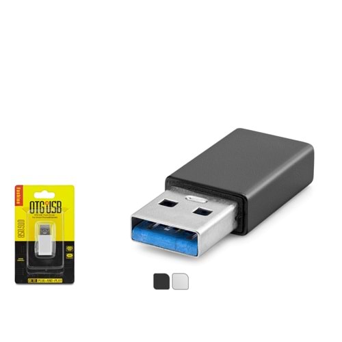 HADRON HDX1029 USB 3.0 to Type-C Dişi Dönüştürücü - Siyah