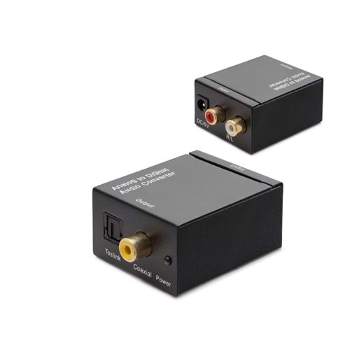 HADRON HDX1297 Analog to Dijital Ses Dönüştürücü - Siyah