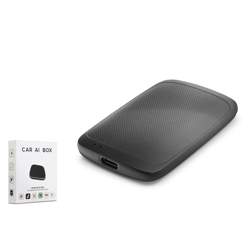 HADRON HDX1399 Kablosuz Smart Box CarPlay Android Auto Multimedya Adaptörü 128GB TF Destekli - Siyah