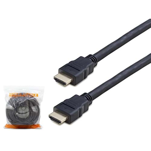 HADRON HDX2021 HDMI Kablo OD 7.8 mm 20 m - Siyah