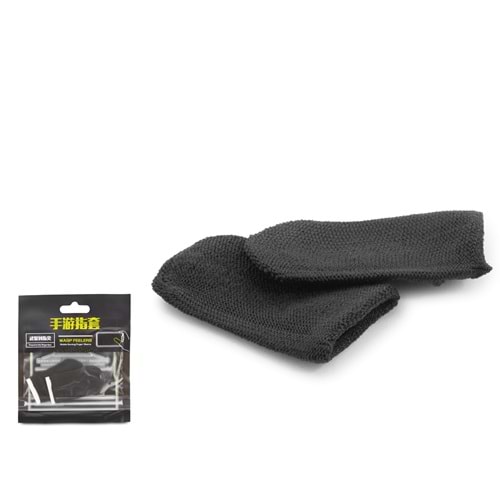 HADRON HDX3577P Mobil Oyun Parmak Eldiveni PUBG CoD Free Fire Dokunmatik Siyah
