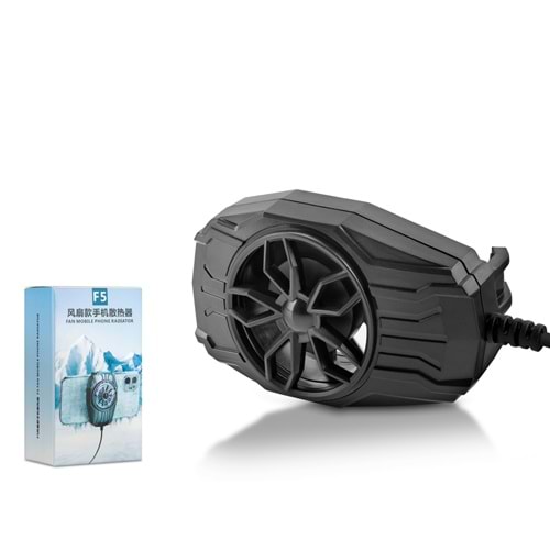 HADRON HDX4362 Klipsli Telefon Soğutucu Fan Siyah