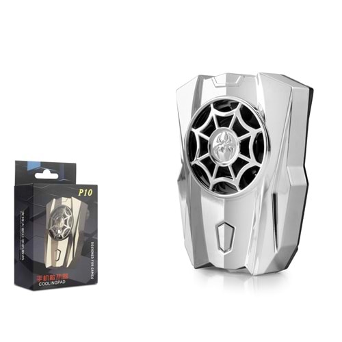 HADRON HDX4387 Klipsli Bataryalı Telefon Soğutucu Fan Gri