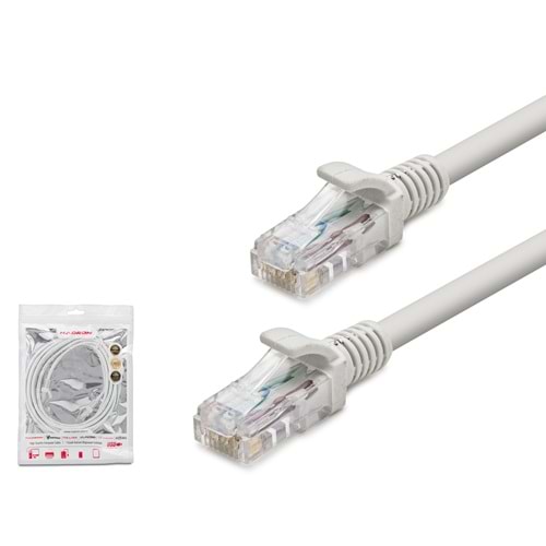 HADRON HDX5032 Cat5 Ethernet Patch Kablosu 100 Mbps 100 MHz 40 m - Gri
