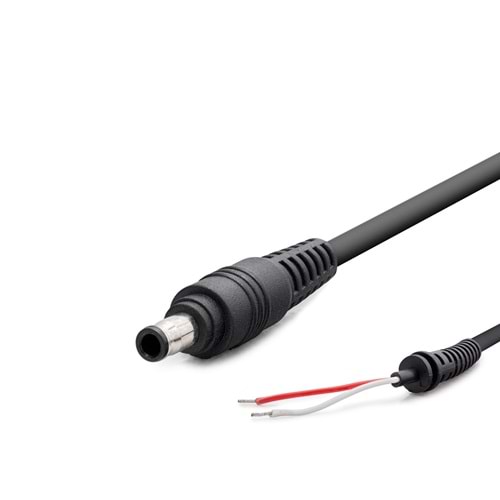 HADRON HDX5510 Laptop DC Jack Kablosu 5.0x3.0 mm 1.2 m - Siyah