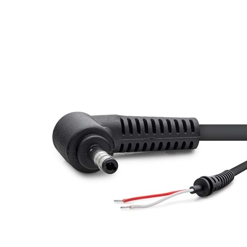 HADRON HDX5512 Laptop DC Jack Kablosu 4.0x1.7 mm L Tip 1.2 m - Siyah