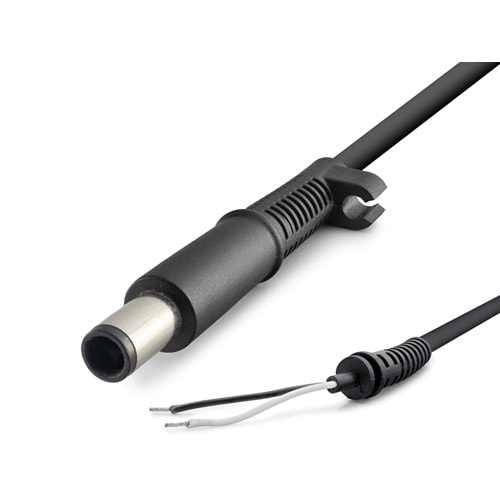 HADRON HDX5576 Laptop DC Jack Kablosu 7.4x5.0 mm 1.2 m - Siyah