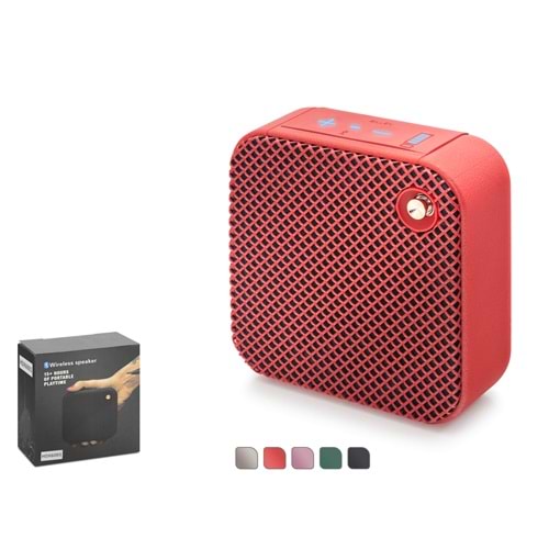 HADRON HDX6001 Bluetooth Mini Hoparlör FM Radyo 5W TWS USB TF