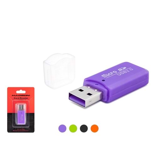 HADRON HDX7024 USB Kart Okuyucu MicroSD