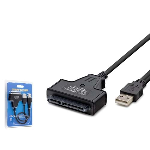 HADRON HDX7547 USB to SATA Harddisk Dönüştürücü Kablosu 38 cm - Siyah