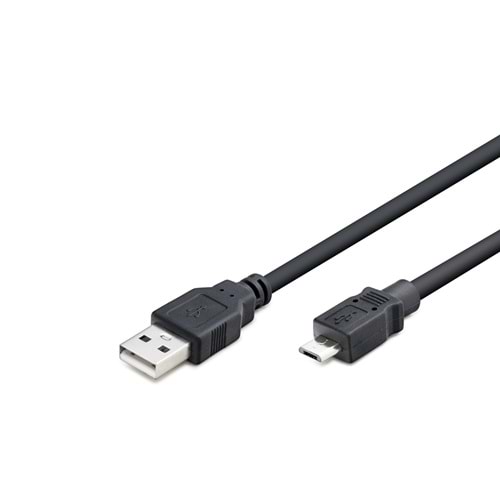 HADRON HDX7551 Micro USB Şarj Data Kablosu GamePad Uyumlu 1.8 m - Siyah