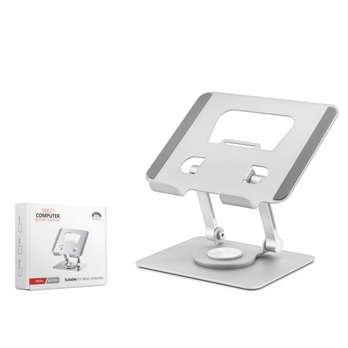 HADRON HDX8020 Laptop + Tablet Standı Metal 17 x 15 cm - Silver