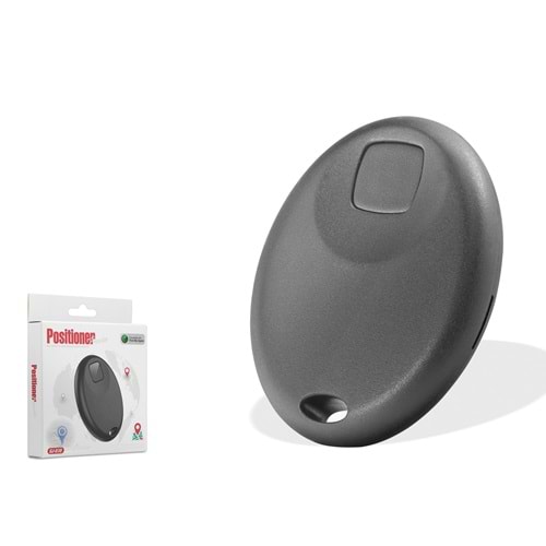 POSITIONER HDX8602 Find My Uyumlu Akıllı Takip Cihazı Anahtarlık Tipi - Siyah