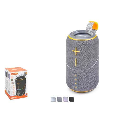 KIMISO KMS300MINI Bluetooth Mini Hoparlör FM Radyo 10W TWS USB TF IPX6 Outdoor RGB