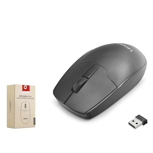 LENOVO N210 Kablosuz Mouse 2.4 GHz 1600 DPI
