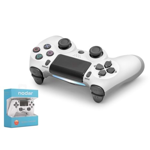 NODAR ND400A PS4 Uyumlu Kablosuz GamePad Oyun Kolu - Beyaz