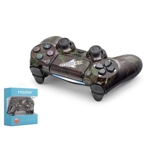 NODAR ND400AJ PS4 Uyumlu Kablosuz GamePad Oyun Kolu - Siyah