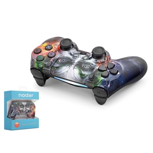 NODAR ND400AL PS4 Uyumlu Kablosuz GamePad Oyun Kolu - Çok Renkli