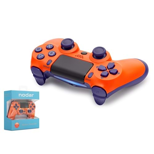 NODAR ND400D PS4 Uyumlu Kablosuz GamePad Oyun Kolu - Turuncu