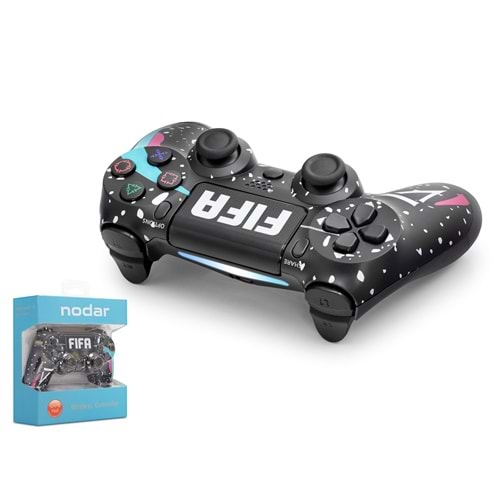NODAR ND400R PS4 Uyumlu Kablosuz GamePad Oyun Kolu - Siyah