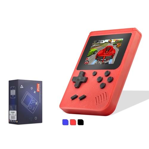 NODAR ND761 Retro Mini Arcade El Oyun Konsolu 400 Oyun Dahili 3 İnç Ekran