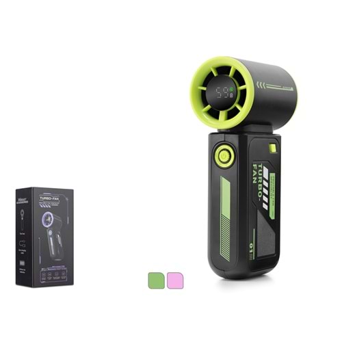 HADRON T10 Şarjlı Standlı Mini El Fanı
