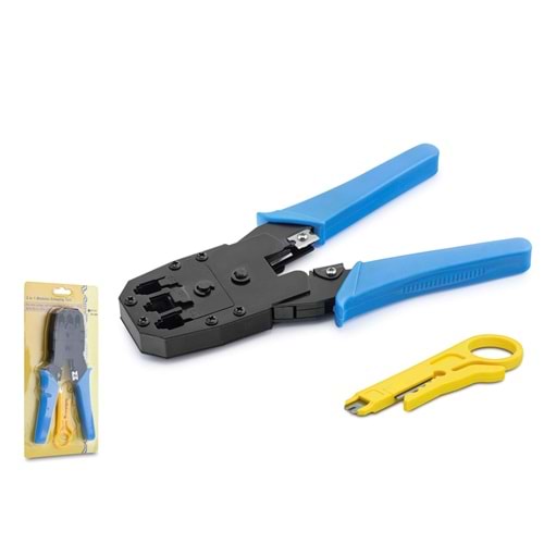 TAPLIN TK615 RJ45 8P8C Network Sıkma Pensesi Mavi