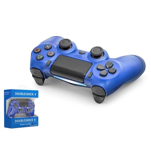 OEM YX7004 PS4 Uyumlu Kablosuz GamePad Oyun Kolu - Mavi