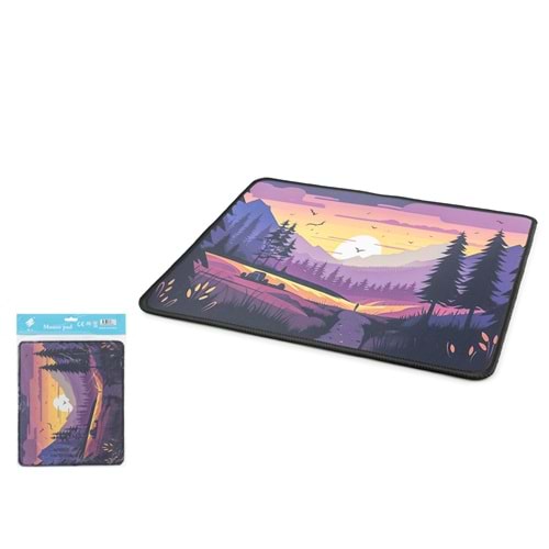 ONEZERO ZR1005 Mouse Pad 250 x 290 mm Günbatımı