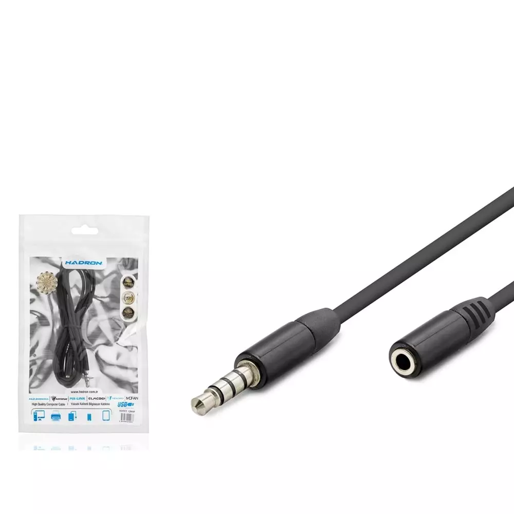 HADRON HDX1011 AUX KABLO M/F 3 LINE 3M