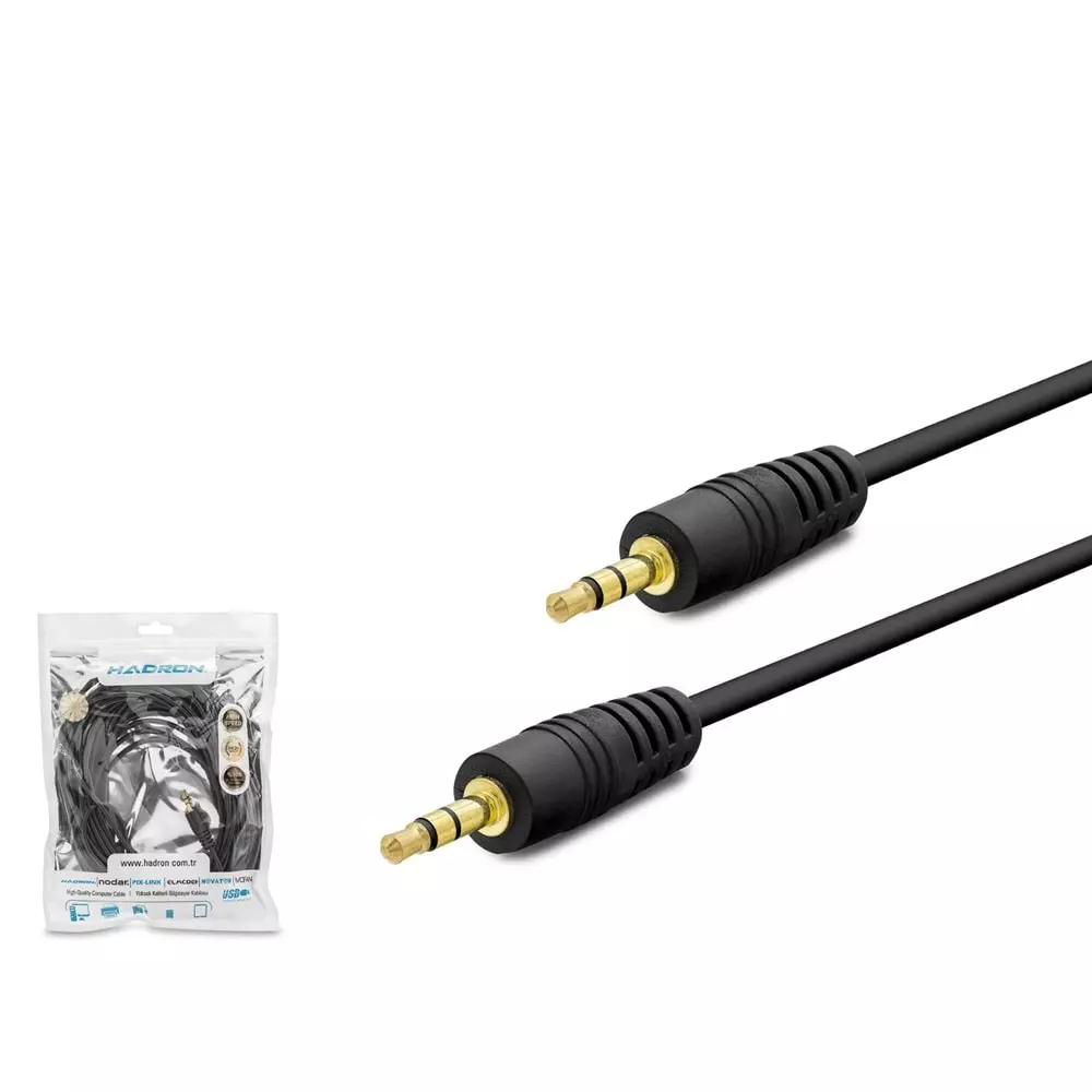 HADRON HDX1018 AUX KABLO SARI UÇ 10M