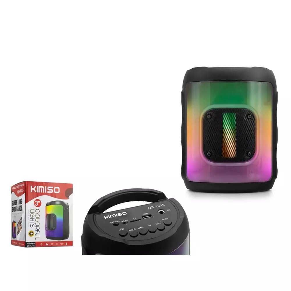 KIMISO QS1315 BT SPEAKER 3INC 145*138*190MM
