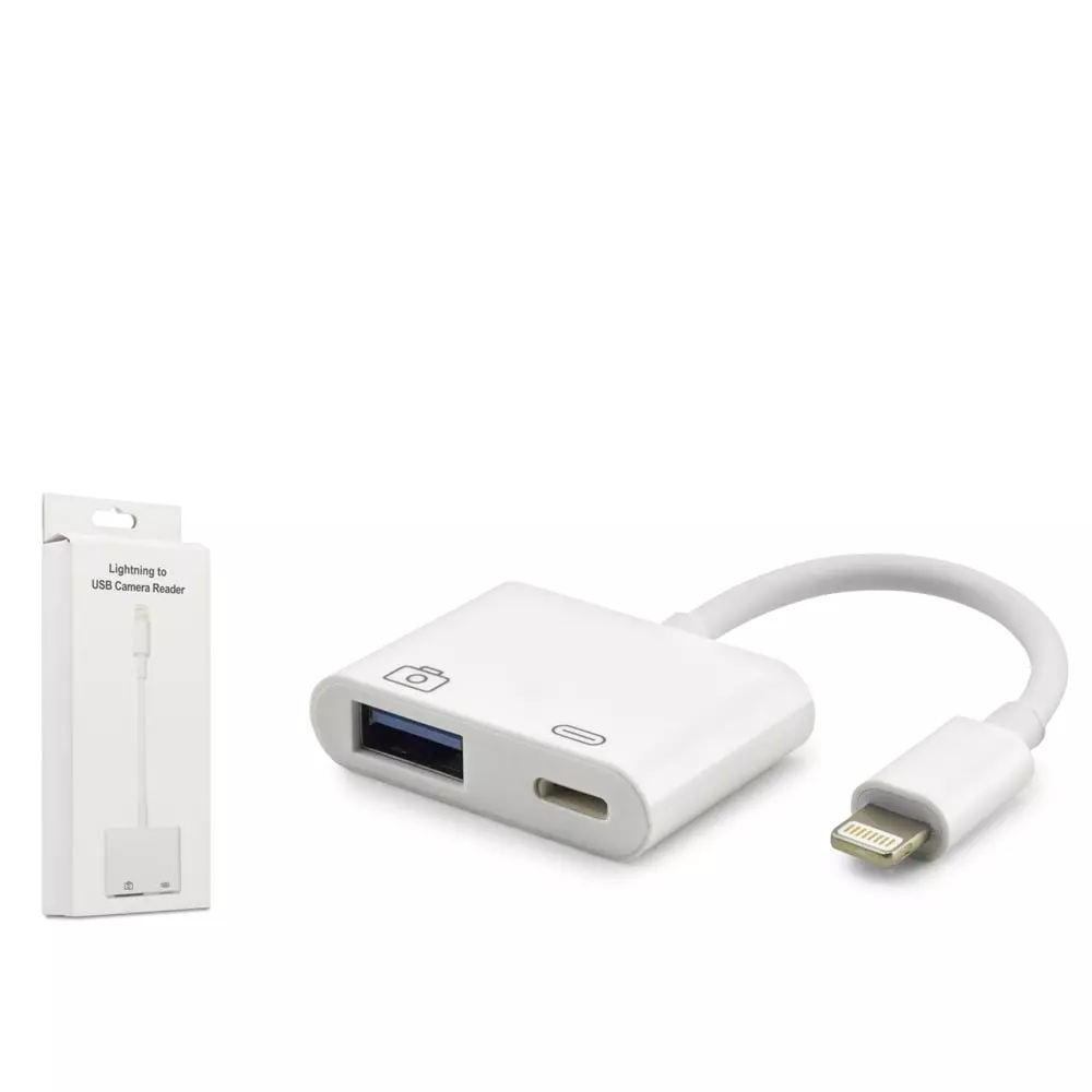 HADRON HDX7812 ÇEVİRİCİ LIGHTNING TO USB 3 KAMERA
