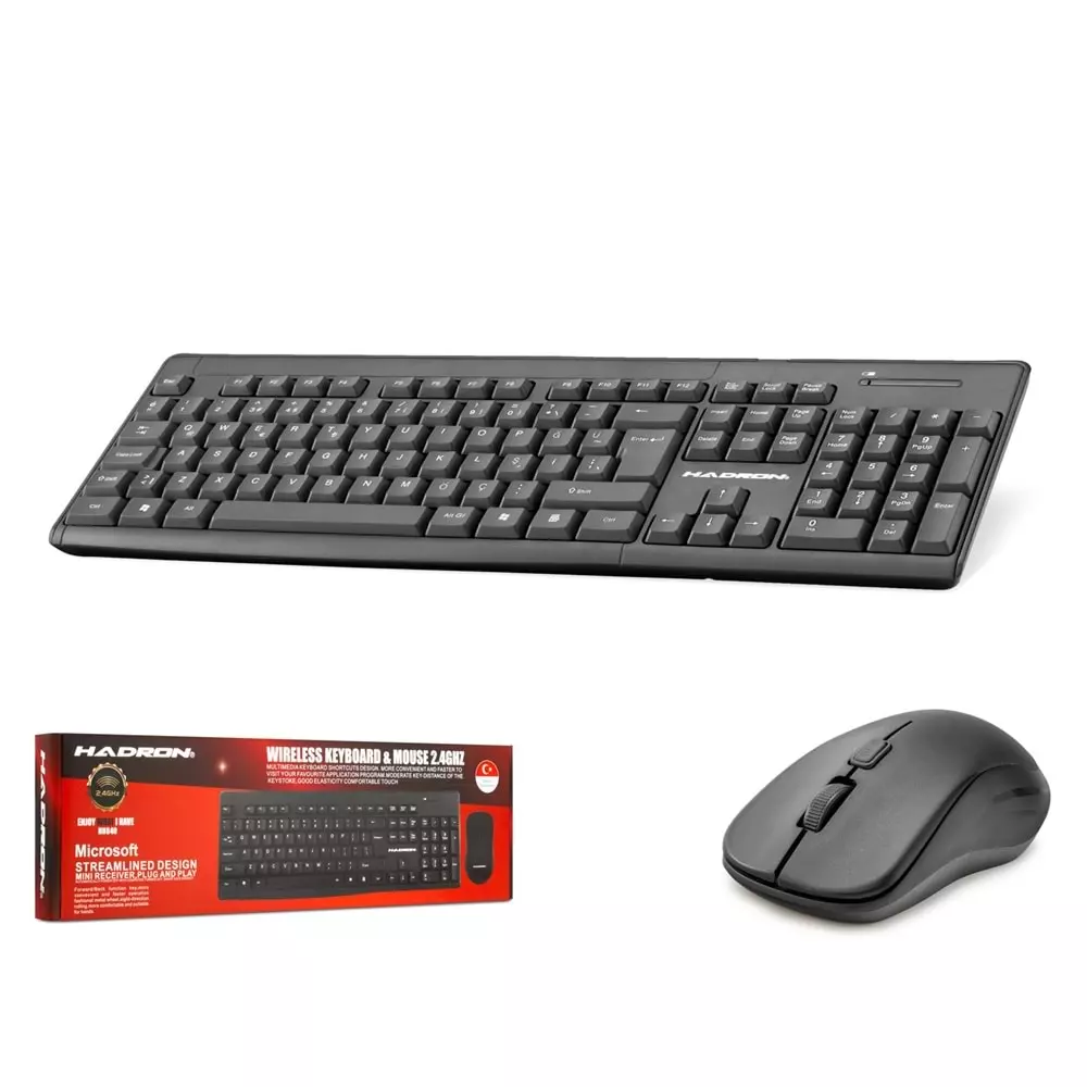 HADRON HD840 KLAVYE & MOUSE SET WIRELESS Q