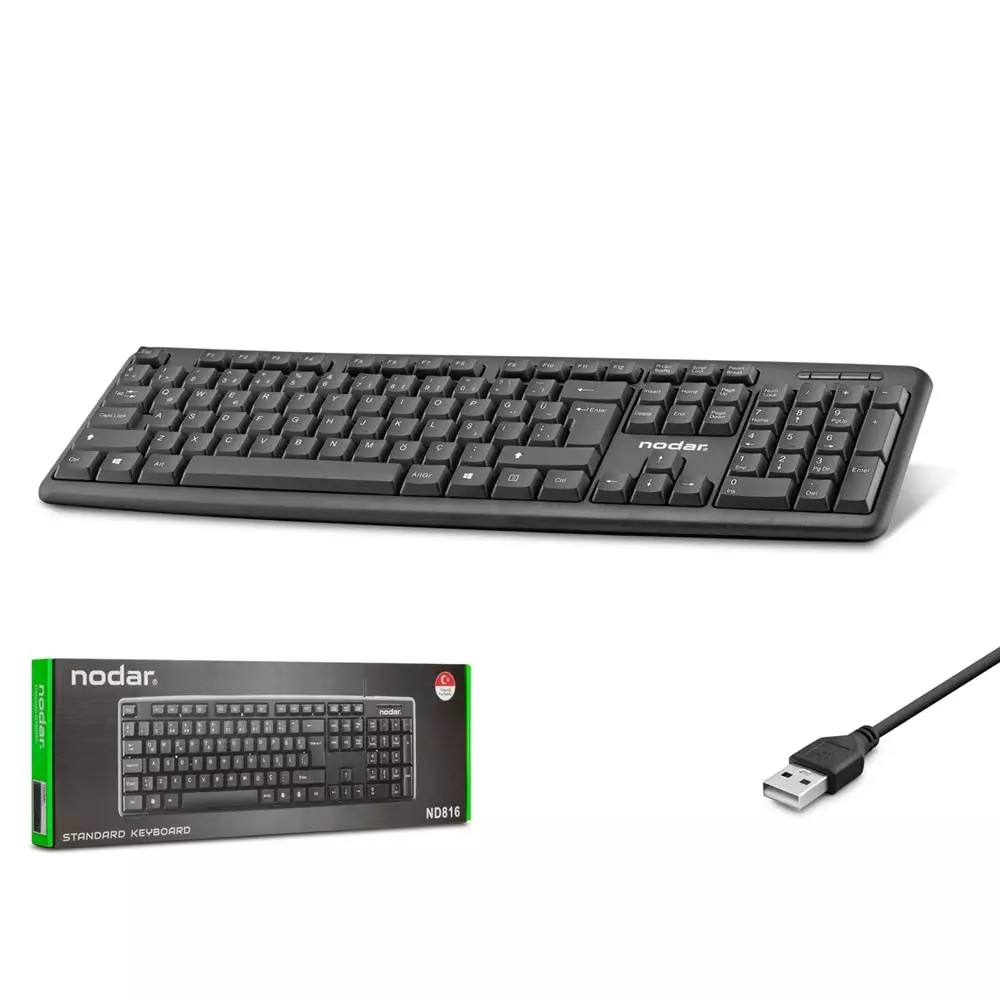 NODAR ND816 KLAVYE STANDART KABLOLU Q
