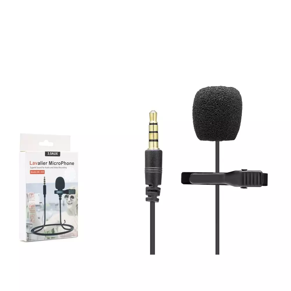 HADRON HD571 MİKROFON YAKA TELEFON AUX 3.5MM 90CM 3 BOĞUMLU